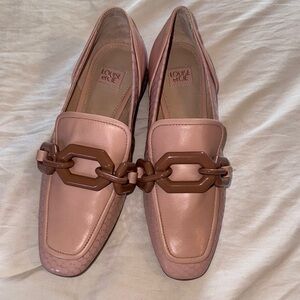 Louise et Cie Pink Loafers with Brown Accent